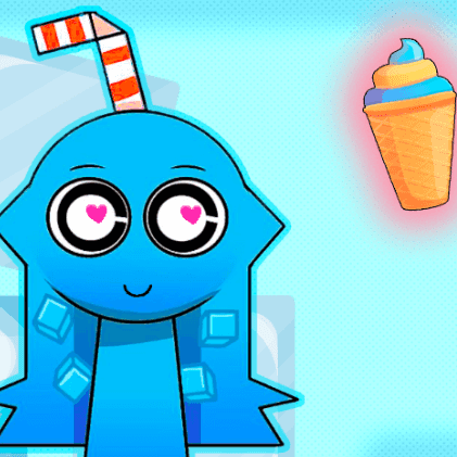 Sprunki Ice Mod - Aqua
