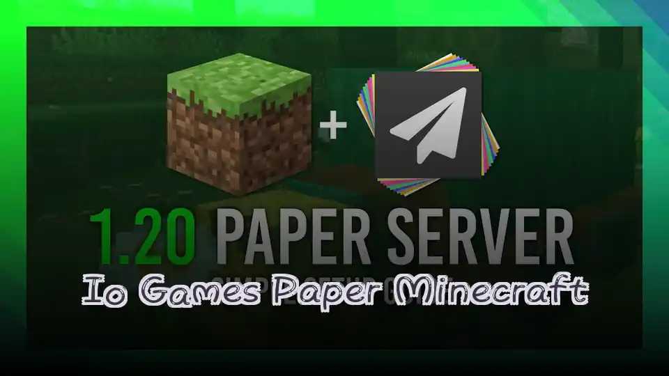 Io Games Paper Minecraft