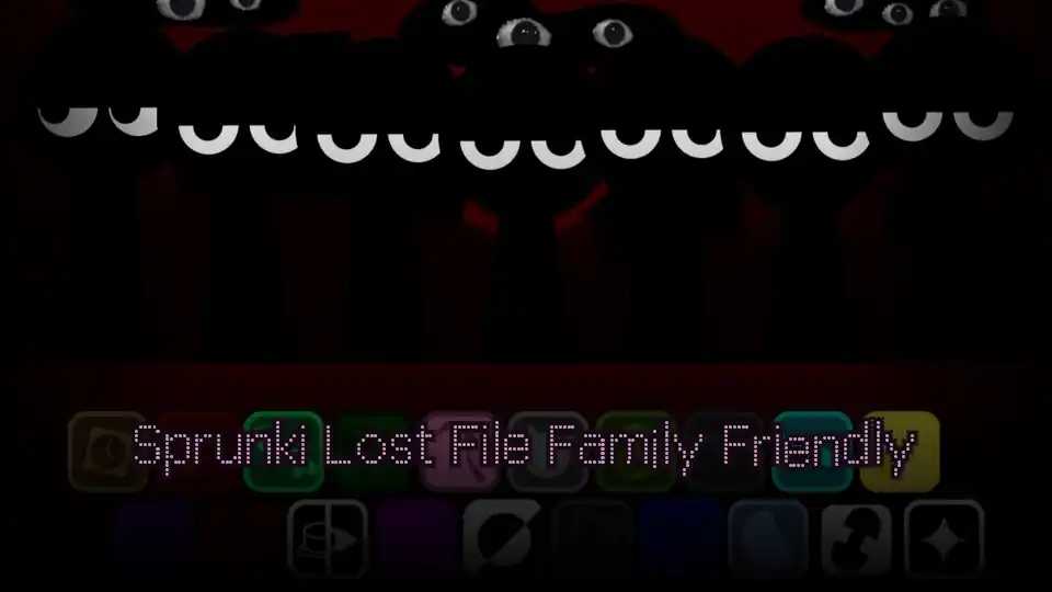 Sprunki Lost File Family Friendly