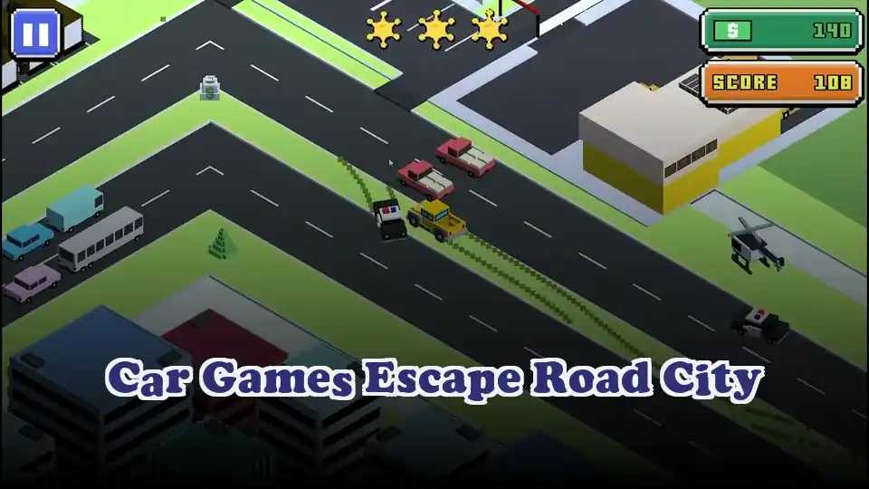 Car Games Escape Road City