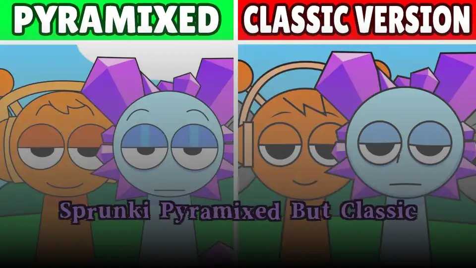 Sprunki Pyramixed But Classic