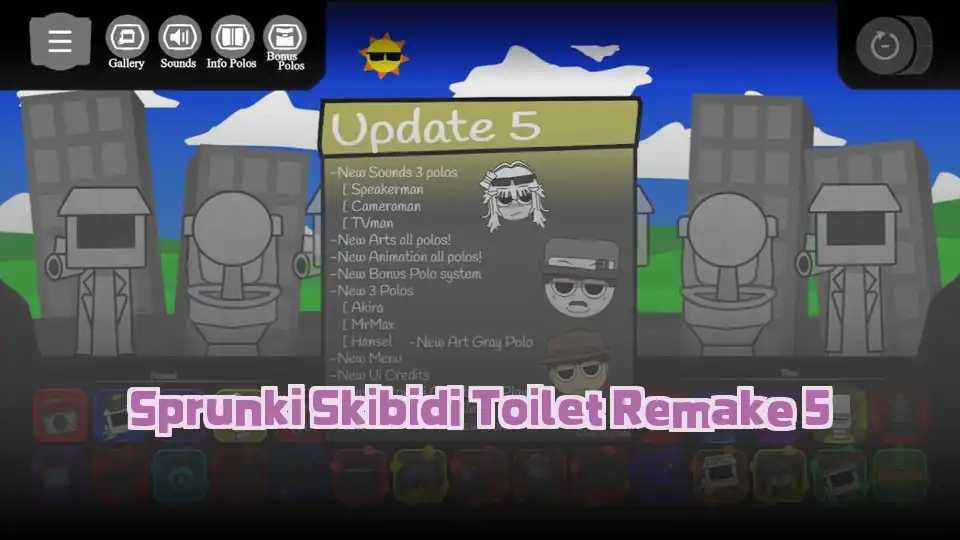 Sprunki Skibidi Toilet Remake 5