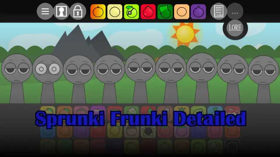 Sprunki Frunki Detailed