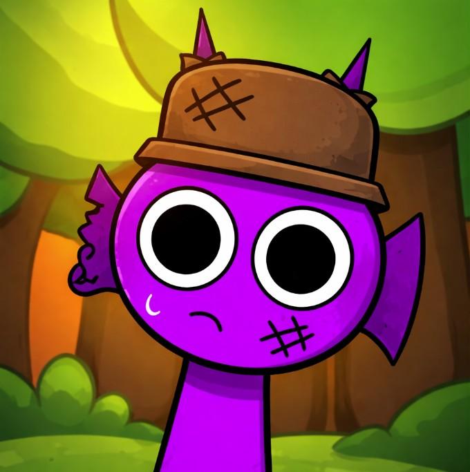 Sprunki Angler Durple