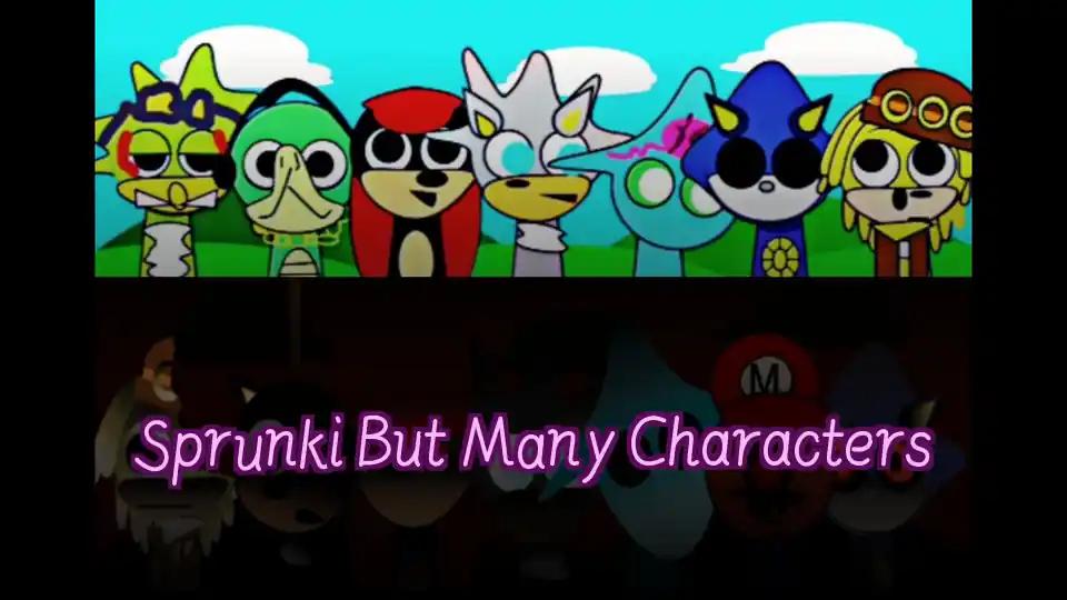 Sprunki But Many Characters