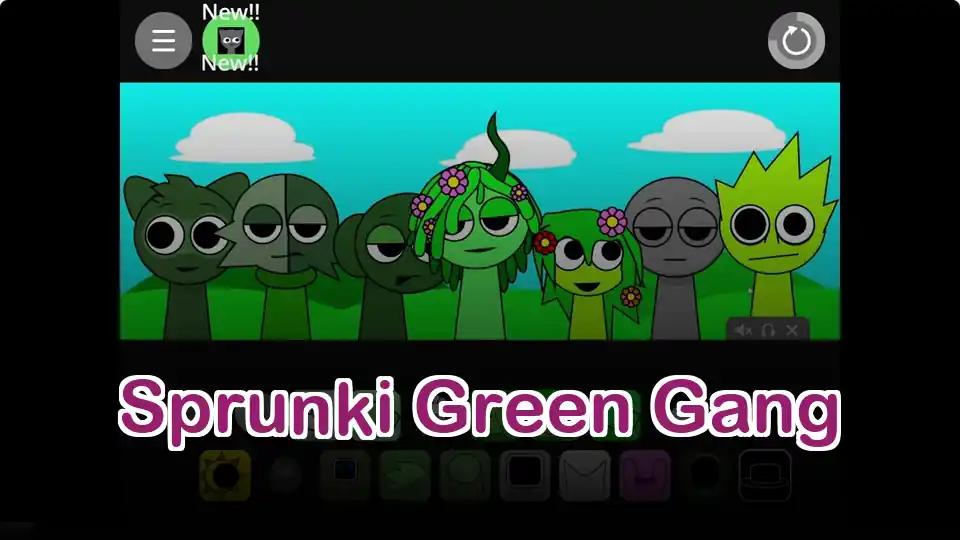 Sprunki Green Gang