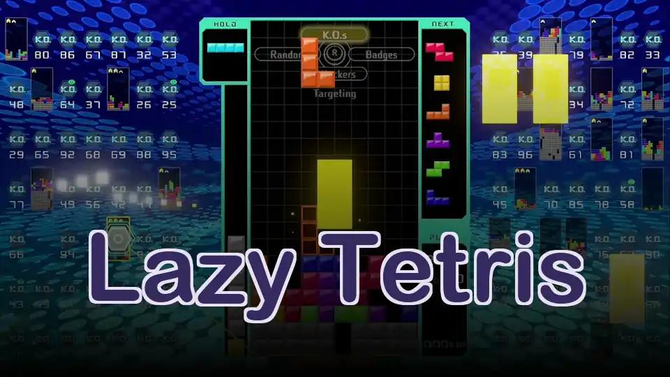 Lazy Tetris