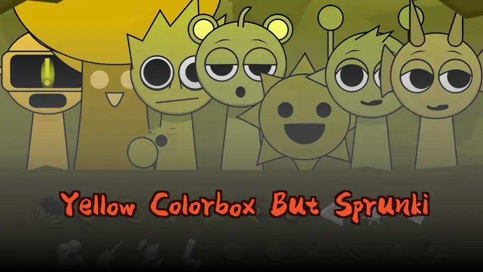 Yellow Colorbox But Sprunki