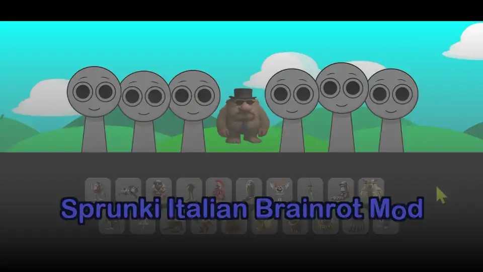 Sprunki Italian Brainrot Mod