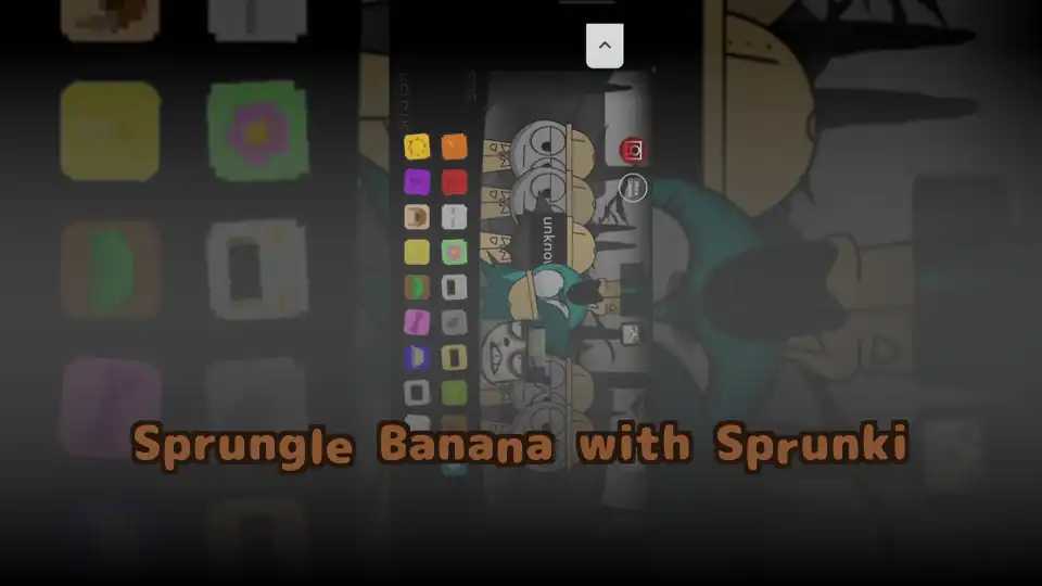 Sprungle Banana with Sprunki