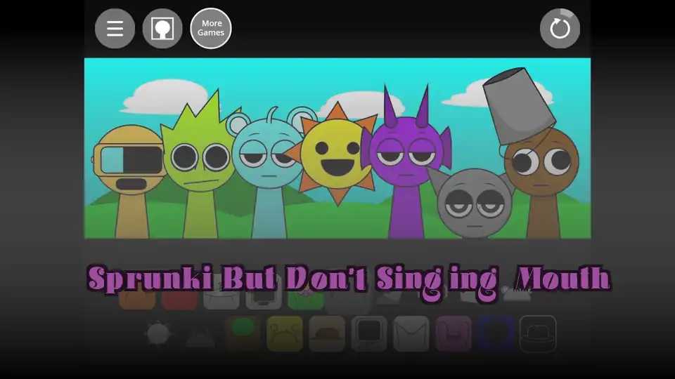 Sprunki But Don't Singing Mouth