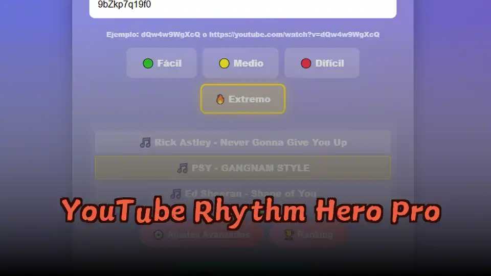 YouTube Rhythm Hero Pro