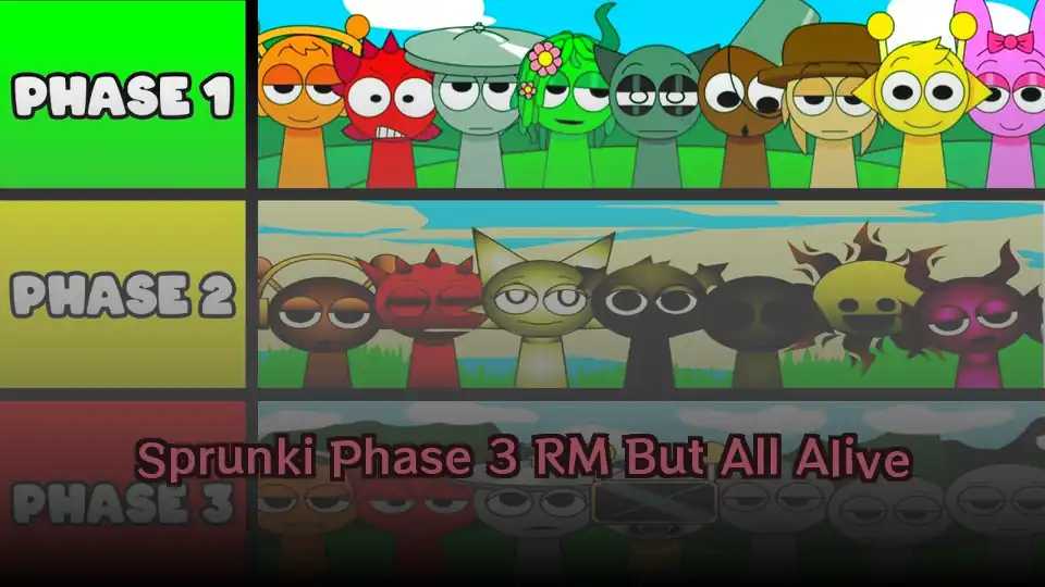 Sprunki Phase 3 RM But All Alive